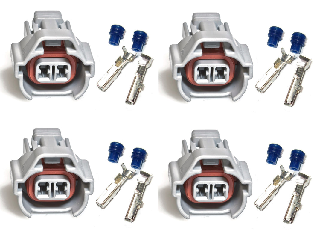 4 x Hi High Key Injector Plug for Injector Connector - EFI suit SARD JECS Denso