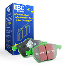 REAR EBC BRAKE PAD SET for Ford Falcon FG GT GTP GTE 2008 on Green Stuff
