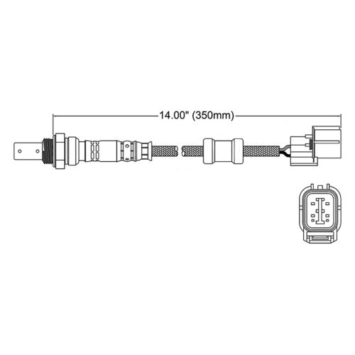 Oxygen Sensor O2 For Honda Civic JDM Type R 2.0L K20A EP3 PRE CAT JAPA ...