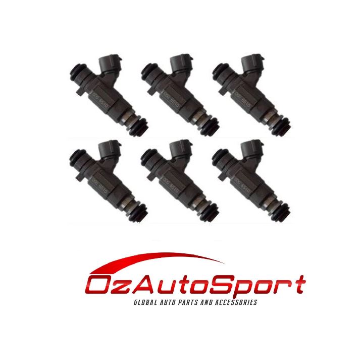 6 FUEL INJECTORS for HOLDEN RODEO RA 6VE1 3.5L V6 2003-2006 JECS INJECTOR 6 FUEL INJECTORS for HOLDEN RODEO RA 6VE1 3.5L V6 2003-2006 JECS INJECTOR