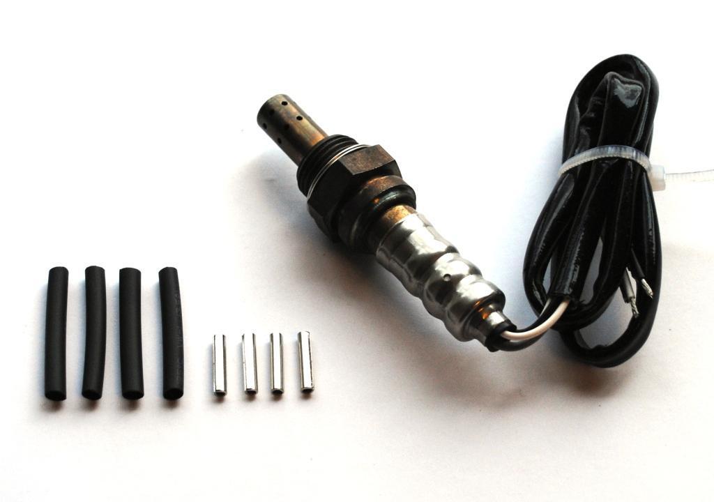NEW Universal 4 Wire O2 Oxygen Sensor with Quality Crimps & Heat Shrin ...
