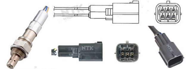 Genuine NTK for MAZDA 3 MPS OXYGEN O2 SENSOR BK L3 LF 06-08 front Genuine NTK for MAZDA 3 MPS OXYGEN O2 SENSOR BK L3 LF 06-08 front