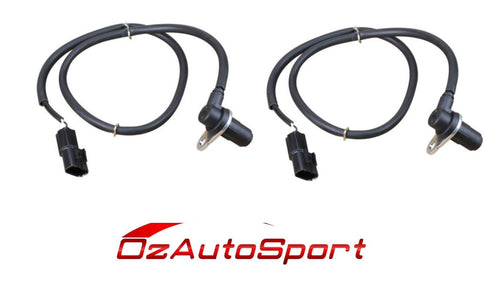 2 x Rear ABS Wheel Speed Sensor for Mitsubishi Pajero NM NP 2000 - 2006