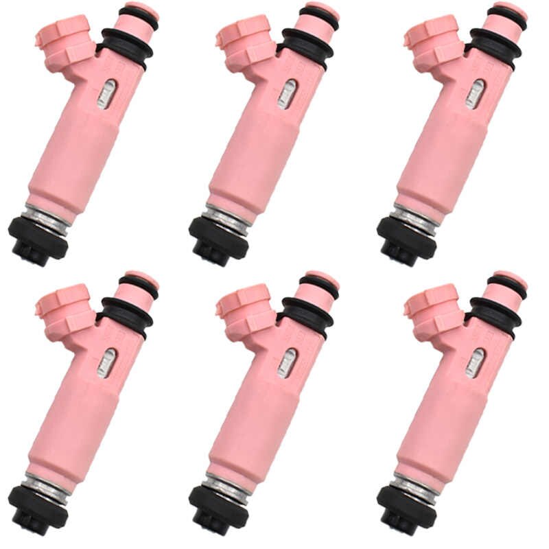 6 x FUEL INJECTORS for MITSUBISHI shogun sport 6G72 3.0 v6 K96W