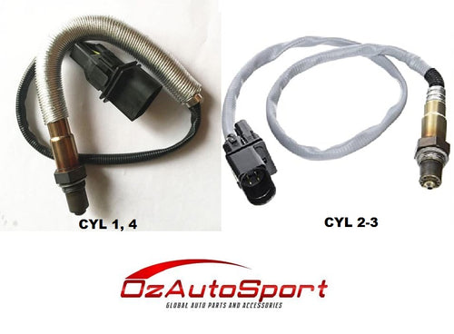 2 x Front Oxygen Sensor O2 For BMW E87 120i 2004>2/2007 Pre-Cat OEM Quality PAIR