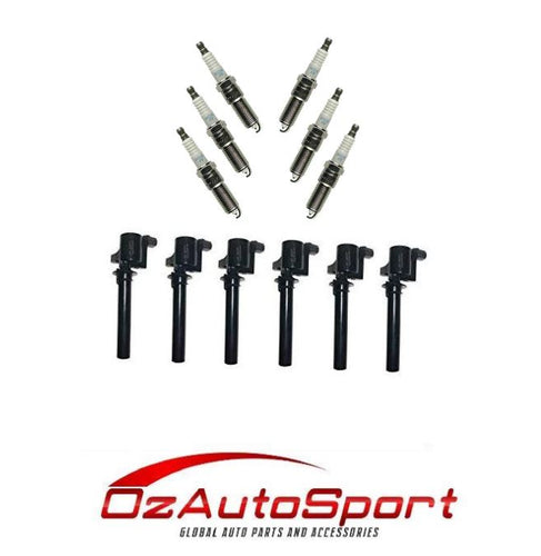 6 x Ignition Coils and NGK Spark Plugs for Mazda Tribute MPV LW Ignition Coil Fo