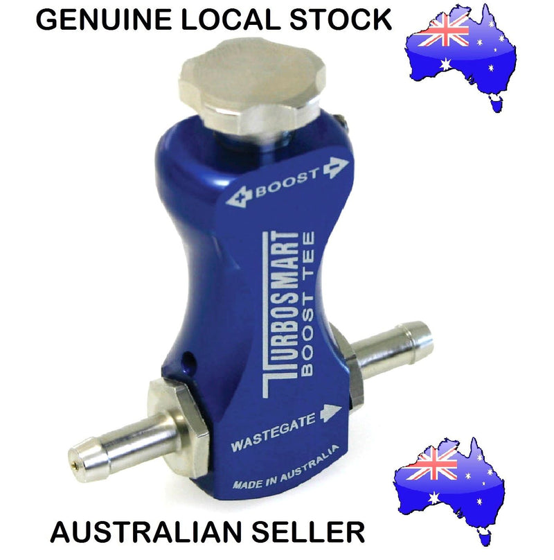 New Genuine TURBOSMART Boost Tee Manual Turbo Boost Controller - Blue - Boost T New Genuine TURBOSMART Boost Tee Manual Turbo Boost Controller - Blue - Boost T