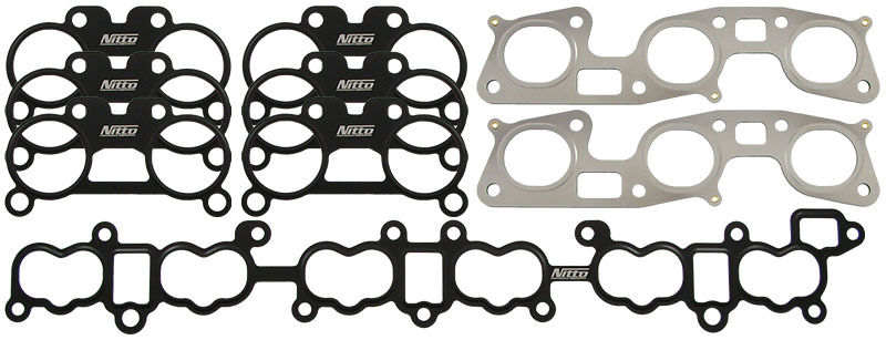 NITTO INTAKE & EXHAUST GASKET SET for NISSAN SKYLINE R32 R33 R34 GTR RB26DETT