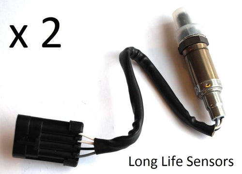 2 x Oxygen O2 Sensors for Holden Commodore V6 V8 VS VT VU VX VY VZ VE LS1 2 3