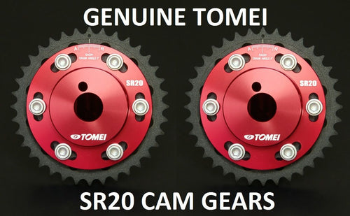 2 x TOMEI CAM GEARS for NISSAN SILVIA 180SX 200SX S13 S14 S15 SR20DE SR20DET