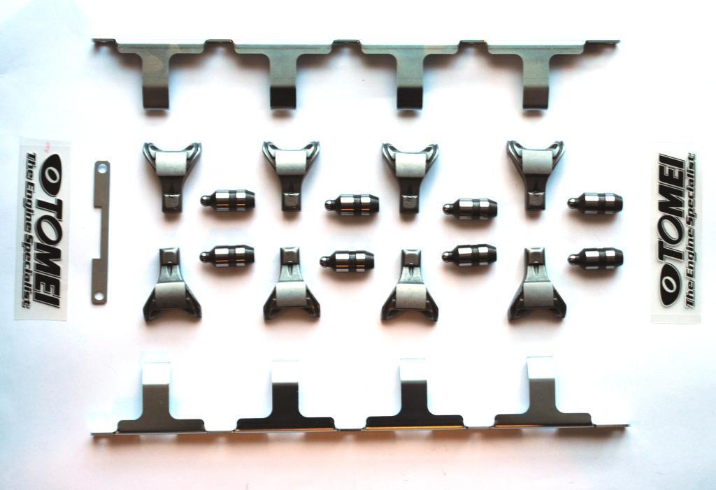 TOMEI SR20 DET ROCKER ARM, SOLID PIVOT & STOPPER KIT for S13 S14 +TEST SHIM KIT TOMEI SR20 DET ROCKER ARM, SOLID PIVOT & STOPPER KIT for S13 S14 +TEST SHIM KIT