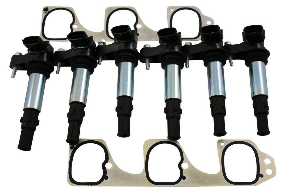 6 x Brand New Ignition Coil for Holden Commodore VZ 3.6 + Gaskets
