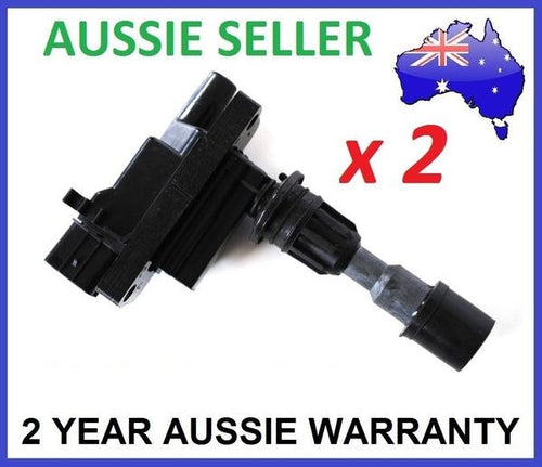 2x IGNITION COILS for FORD LASER KN KQ MAZDA 323 BJ 1.6L ZMD 98-03 COIL NEW