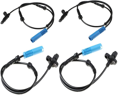 4 x ABS Wheel Speed Sensor for BMW 5 Series E60 523i 520i 520d 545