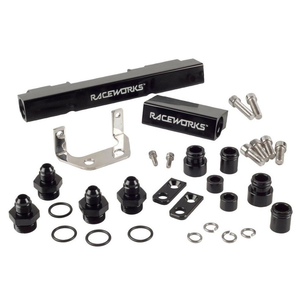 Raceworks Upgrade 14mm Fuel Rail to suit Mazda RX-7 Series 4 5 FC3S