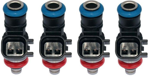 Set of 4 New 850cc Short EV14K Genuine BOSCH Fuel injectors E85 OK