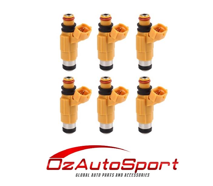 6 x Fuel Injectors CDH275 for Mitsubishi Magna TH TJ TL TW 6G74 3.5L V ...