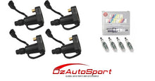 4 x Ignition Coils with NGK Spark Plugs for Subaru Impreza WRX GC 2.0L Turbo