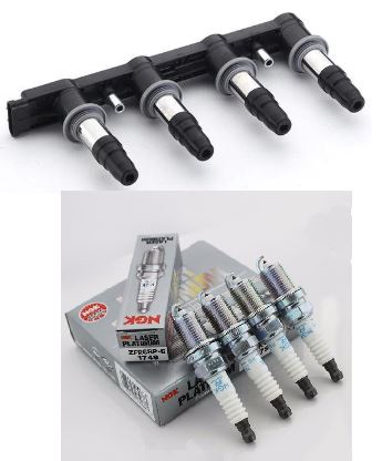 Ignition Coil Pack & 4x Genuine NGK Spark Plugs for Holden Cruze JH 1.6 A16LET Ignition Coil Pack & 4x Genuine NGK Spark Plugs for Holden Cruze JH 1.6 A16LET