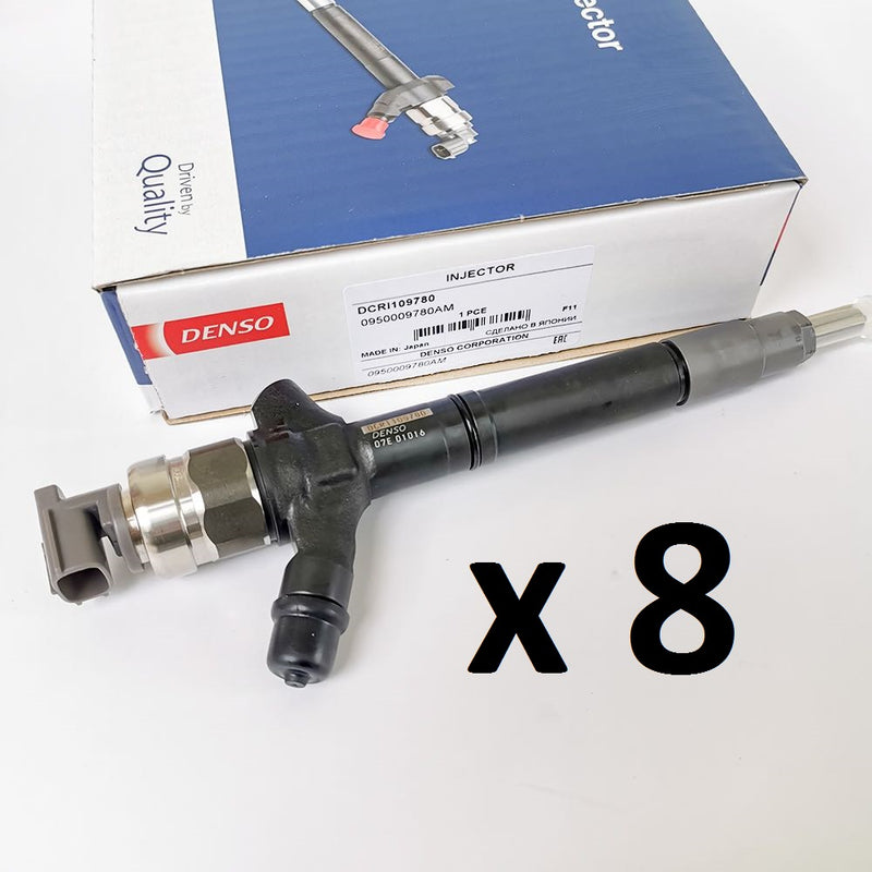 NEW DIESEL INJECTORS for TOYOTA LANDCRUISER V8 200 SERIES 1VD-FTV INJ181 + KIT NEW DIESEL INJECTORS for TOYOTA LANDCRUISER V8 200 SERIES 1VD-FTV INJ181 + KIT