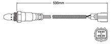 New Oxygen Sensor O2 For Hilux TGN121 2.7 2TRFE 7/2015 + pre-cat front