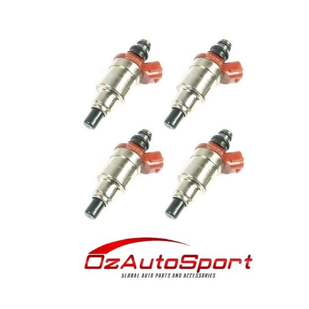 4 Genuine JECS Fuel Injector INJ For Mazda B2600 2.6L G6 Ford Raider Courier