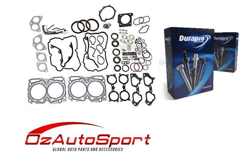 Full Engine Gasket Set + Head Bolts for Subaru Impreza WRX 2008 MY08 EJ255 2.5 1