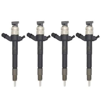 Set Of 4 Diesel Fuel Injectors For Mitsubishi Pajero Triton 3.2L 4M41 4M41T