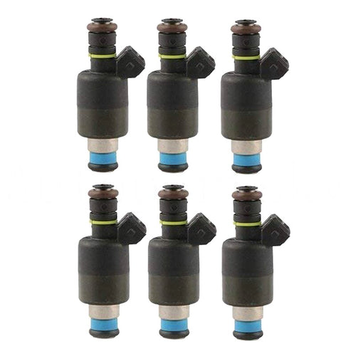 6 x FUEL INJECTORS for HOLDEN JACKAROO 1992>1998 6VD1 3.2 UBS25 INJ147