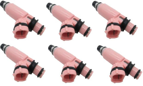 6 550cc 565cc Fuel Injectors for Mitsubishi Denso Magna Galant v6 Turbo 6G75