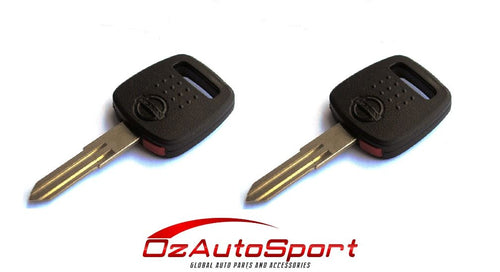 2 x Keys for Nissan S12 S13 S14 Silvia 180sx 200sx RNN14 GTiR R31 R32 R33 Z31 Z3