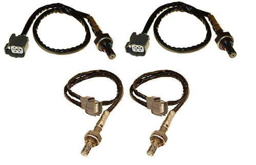 4 x Oxygen Sensor O2 For Land Rover Discovery Series 2 V8 4.0 4.6 42D 46D full k