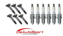 6 x NGK Spark Plugs & Ignition Coils for Lexus RX330 RX400h for Toyota Kluger