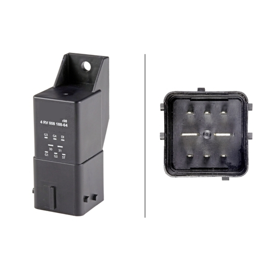 GLOW PLUG CONTROL UNIT SYSTEM FOR FORD BMW MINI 9802424080