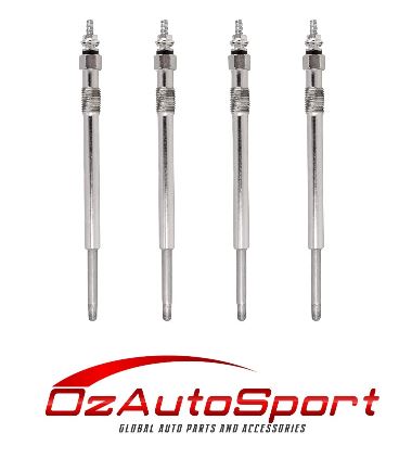 4 x Diesel Heater Glow Plugs for 2000-2007 Ford Mondeo MK3 Transit