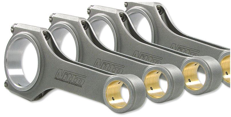 NITTO I Beam Connecting Rods for Nissan Skyline RB25 RB26 Con Rod 121.5mm