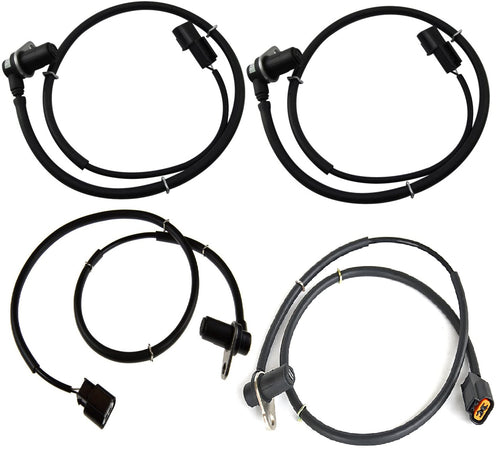 Front & Rear Set of ABS Wheel Speed Sensor for Mitsubishi Pajero V78W V77W