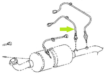 Oxygen Sensor O2 For Hiace KDH201R 3.0L DIESEL 12/2013 - 2019 1KDFTV