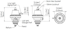*NEW* TURBOSMART FPR Kompact Fuel Pressure Regualtor for Bosch/Barra (Sleeper)