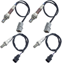 4x Oxygen Sensors O2 For Mitsubishi L200 / Triton 3.5 KB9T 2006-2008