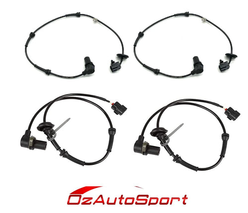 4 x ABS Wheel Speed Sensor for Holden Barina TK 2005 - 2011 1.6